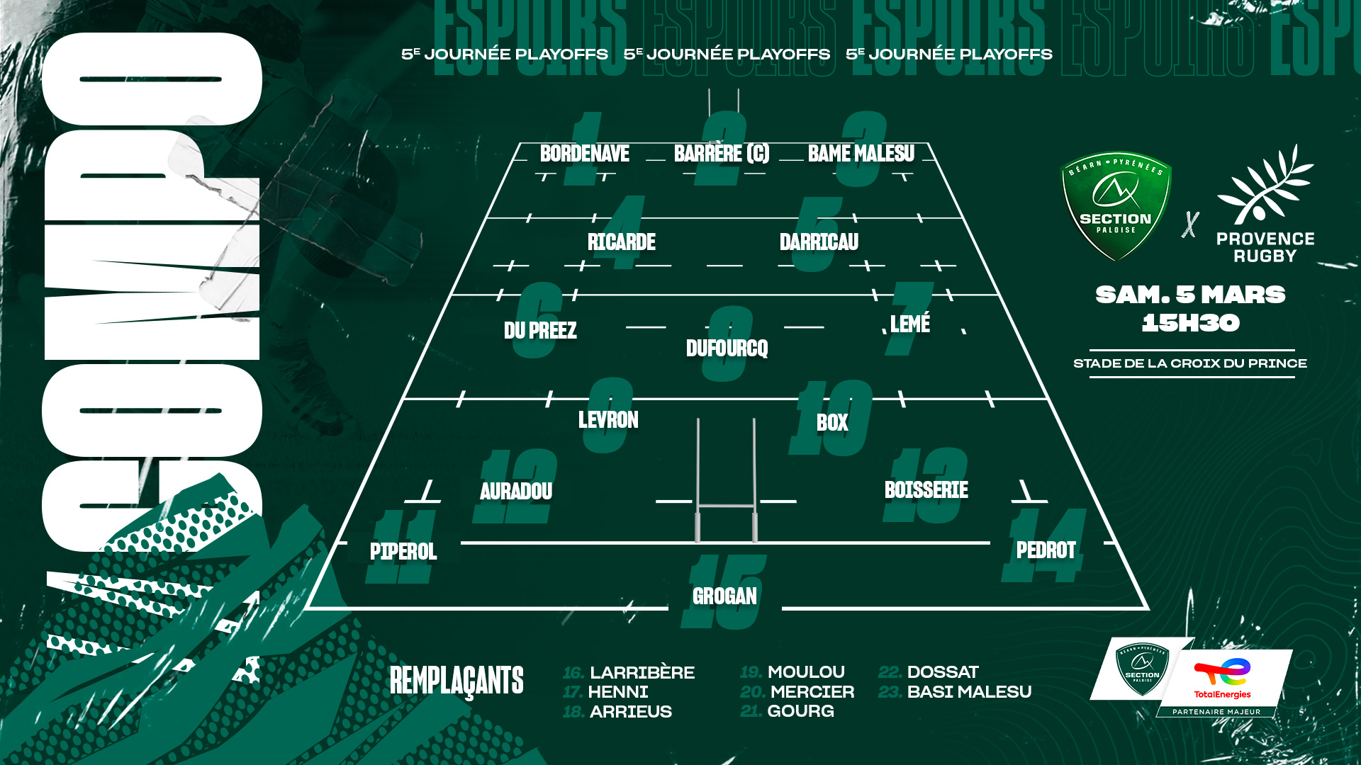 compo espoirs j5 po