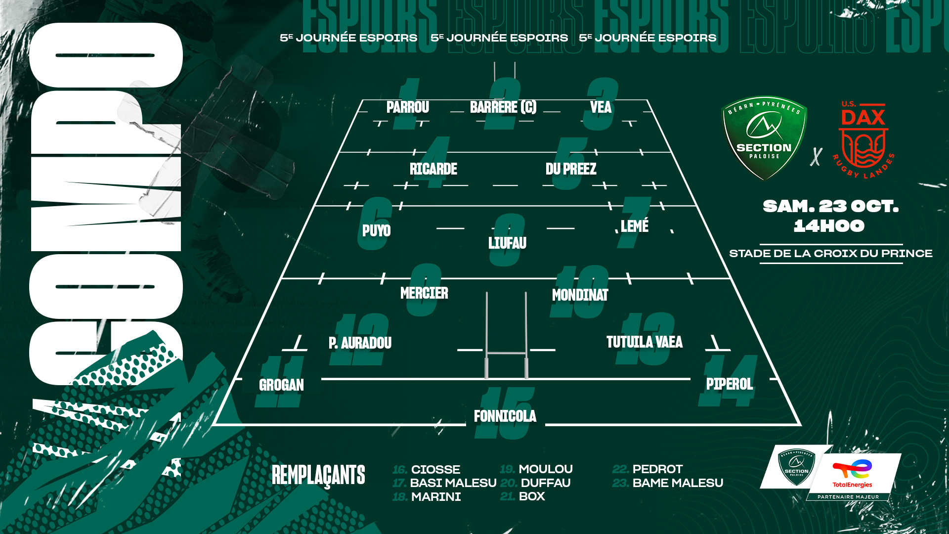 compo espoirs j5