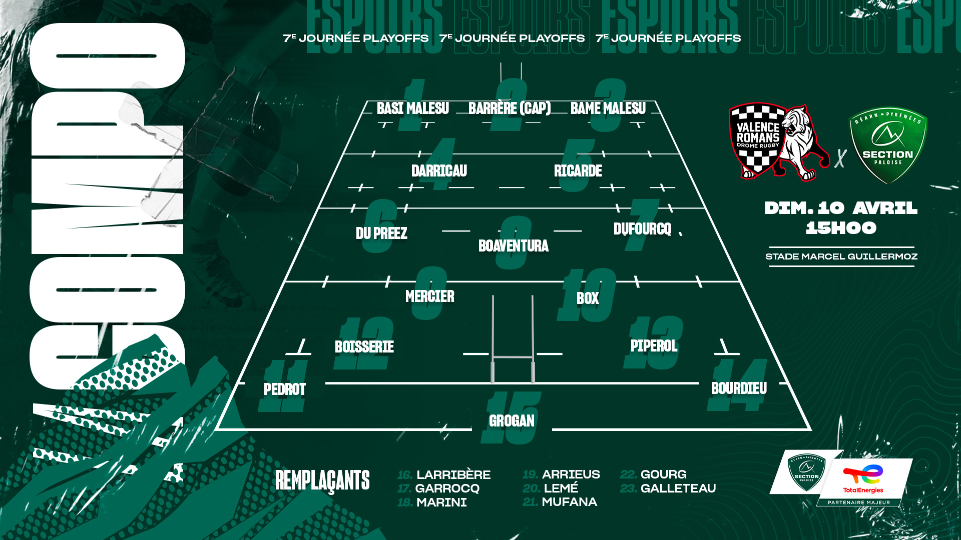 compo espoirs j7 po