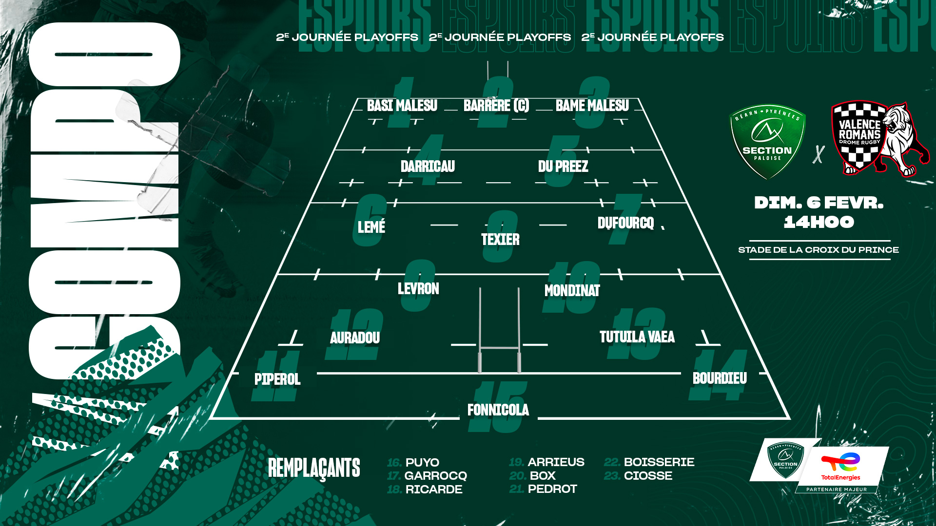 espoirs compo j2 po valence