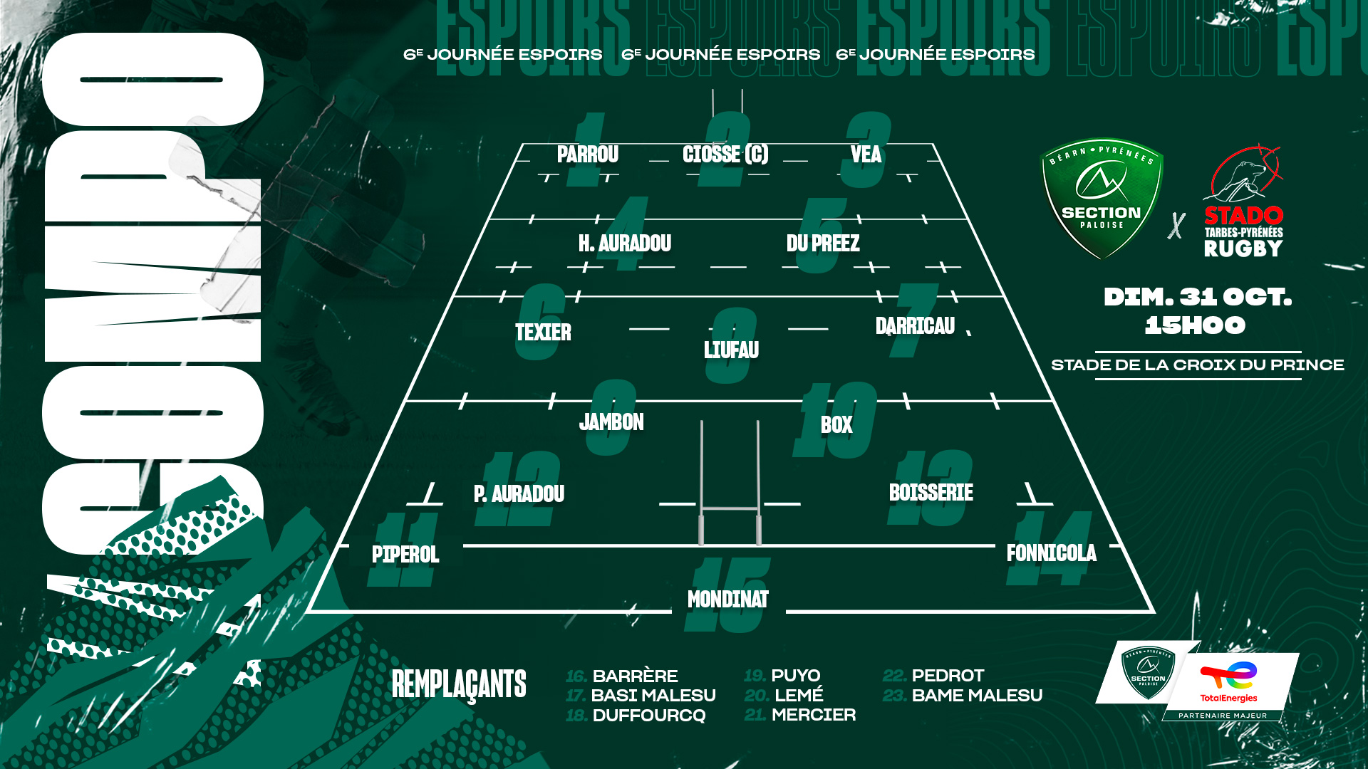 j6 espoirs compo espoirs