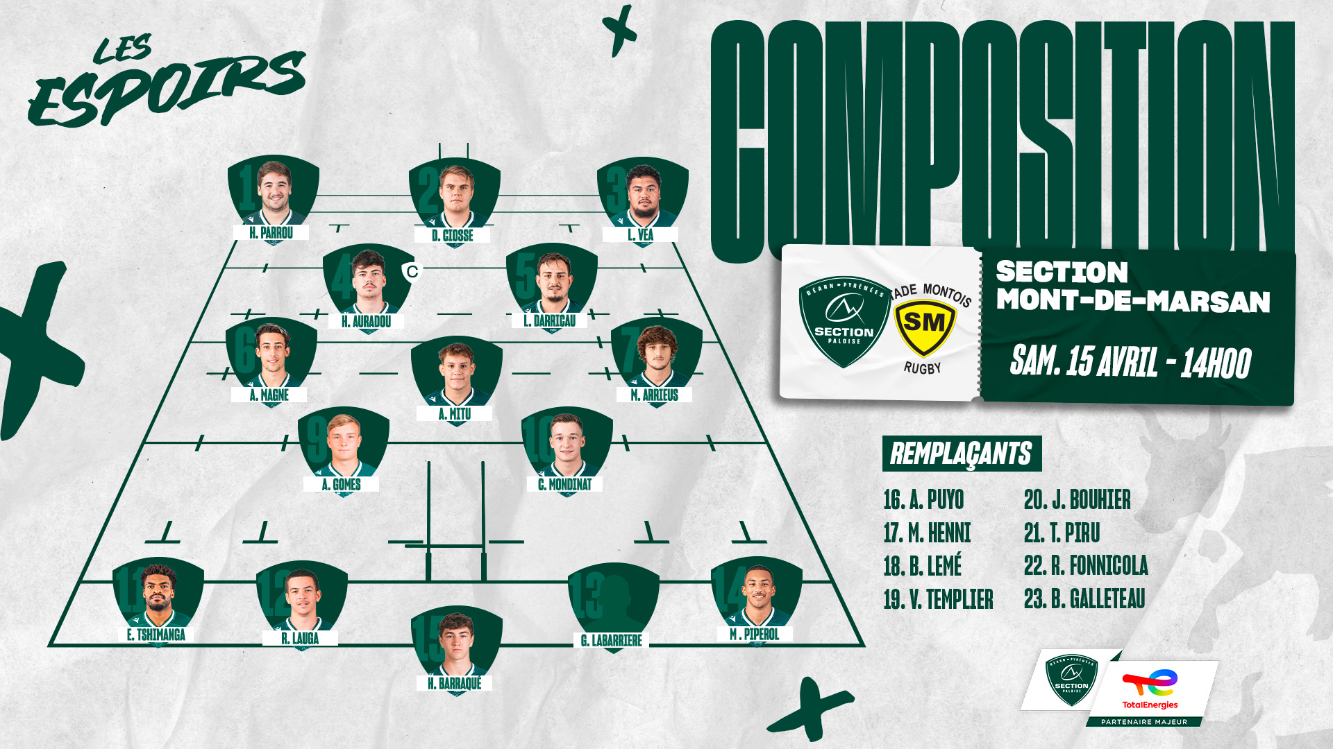 COMPO ESPOIRS MDM