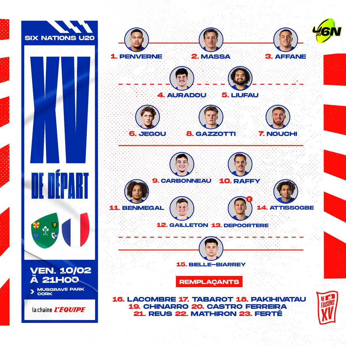 compo irl france u20