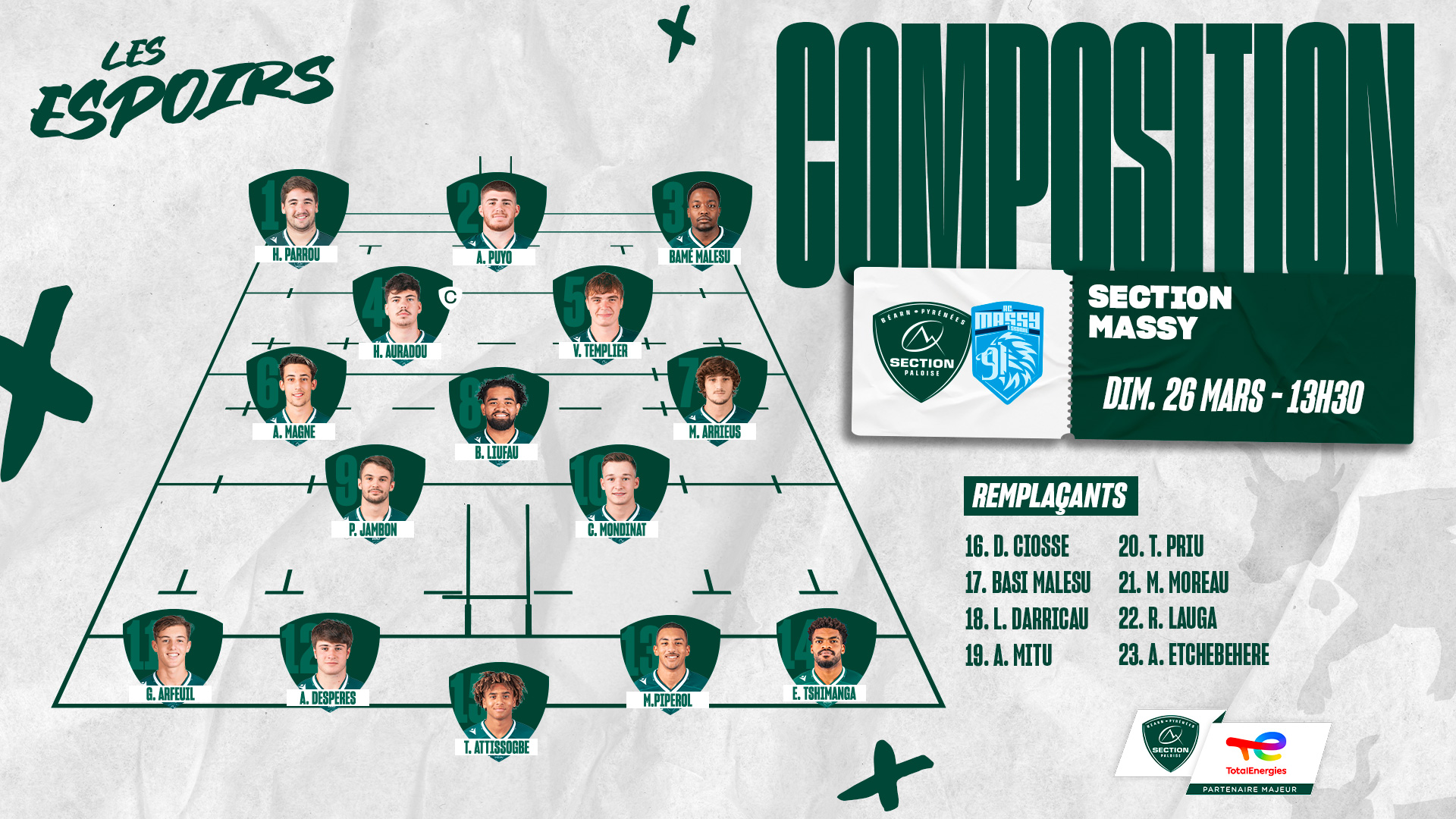 COMPO ESPOIRS Massy dom