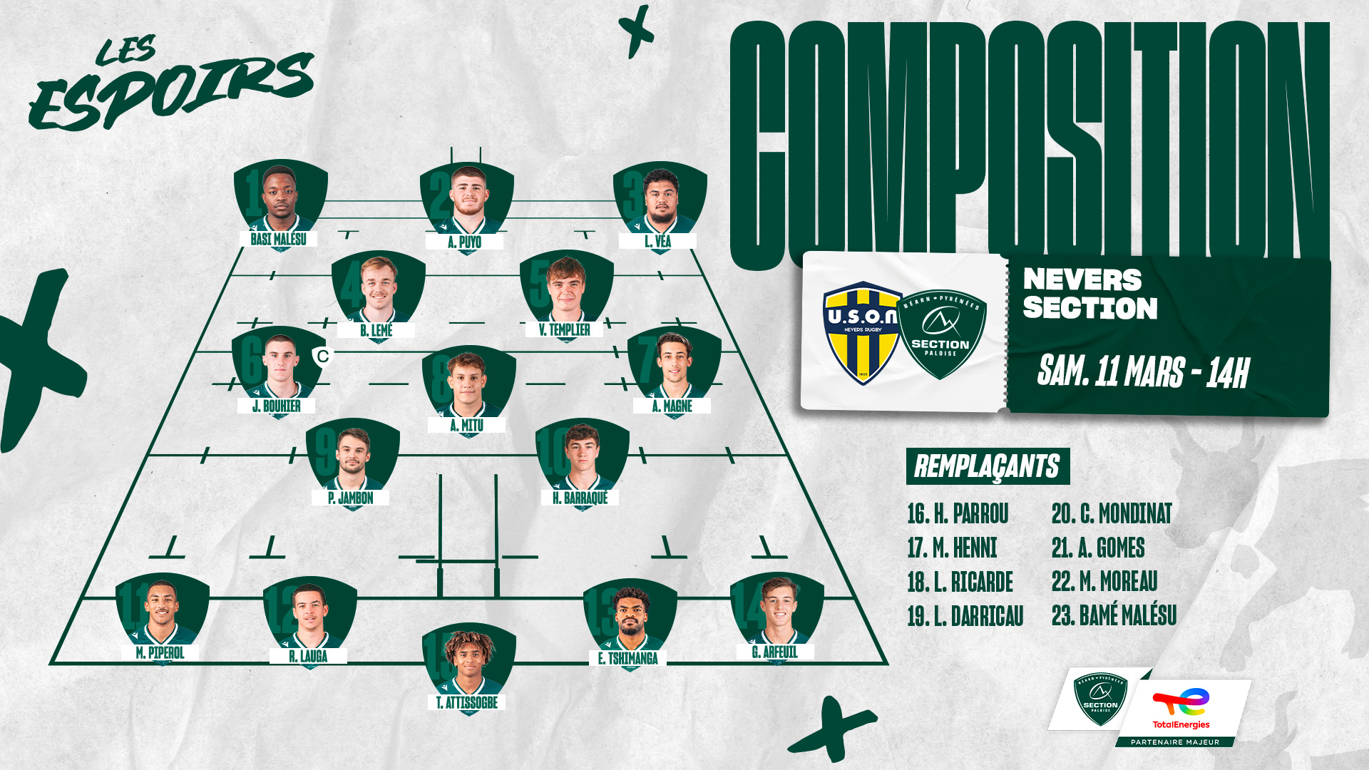 COMPO ESPOIRS Nevers
