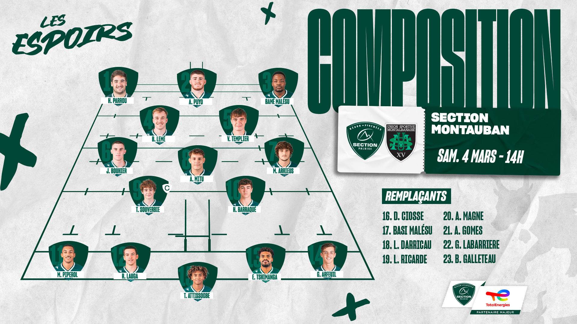 COMPO ESPOIRS USM