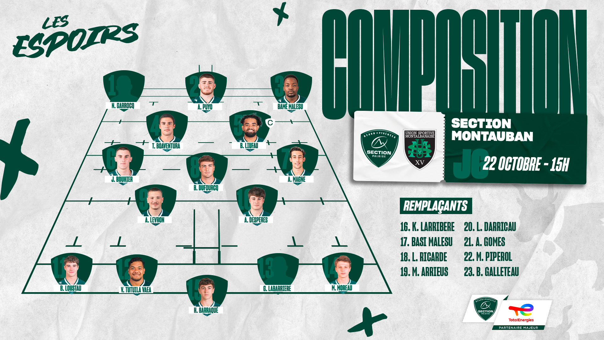 J6 COMPO ESPOIRS