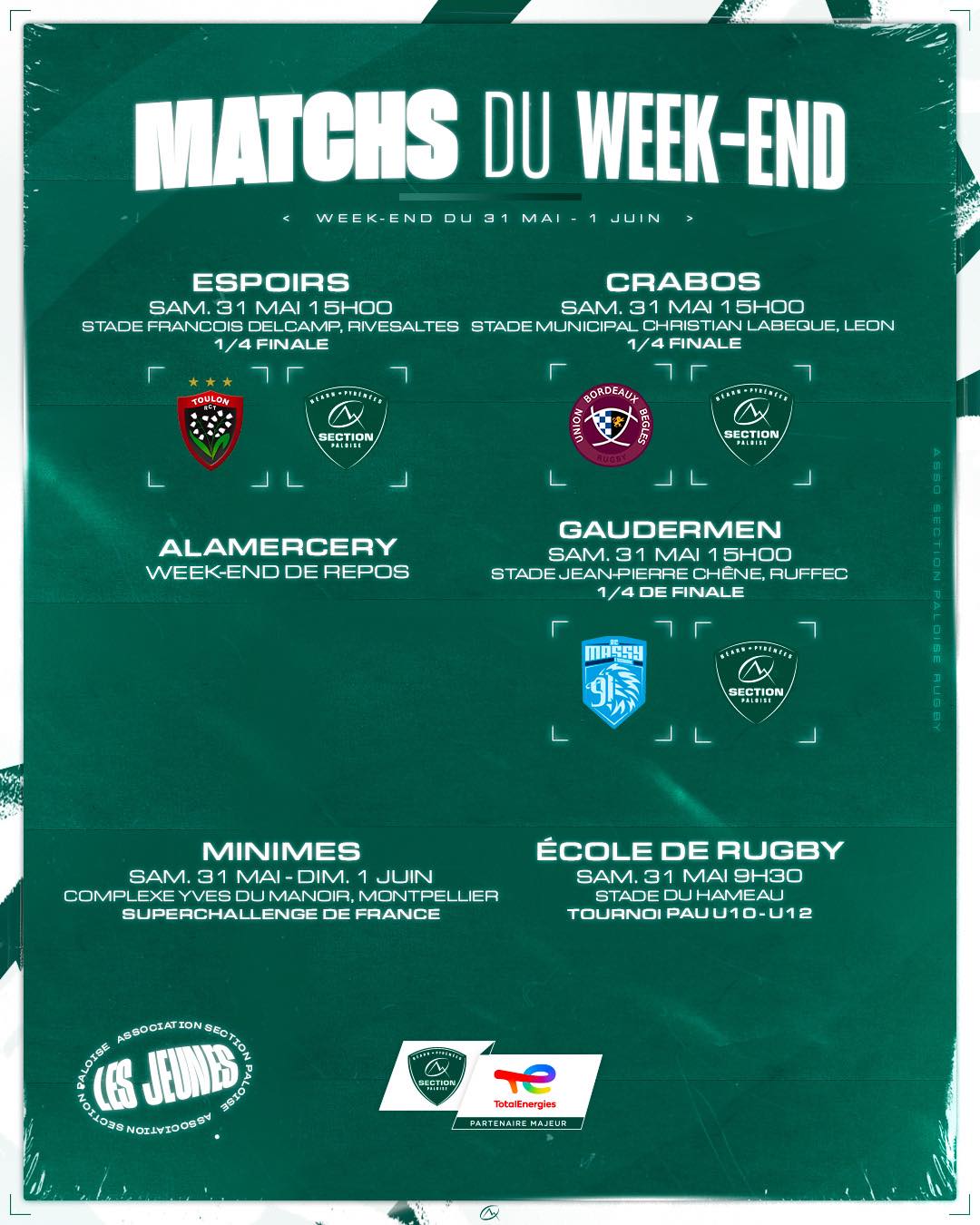 PROGRAMME JEUNES 31MAI