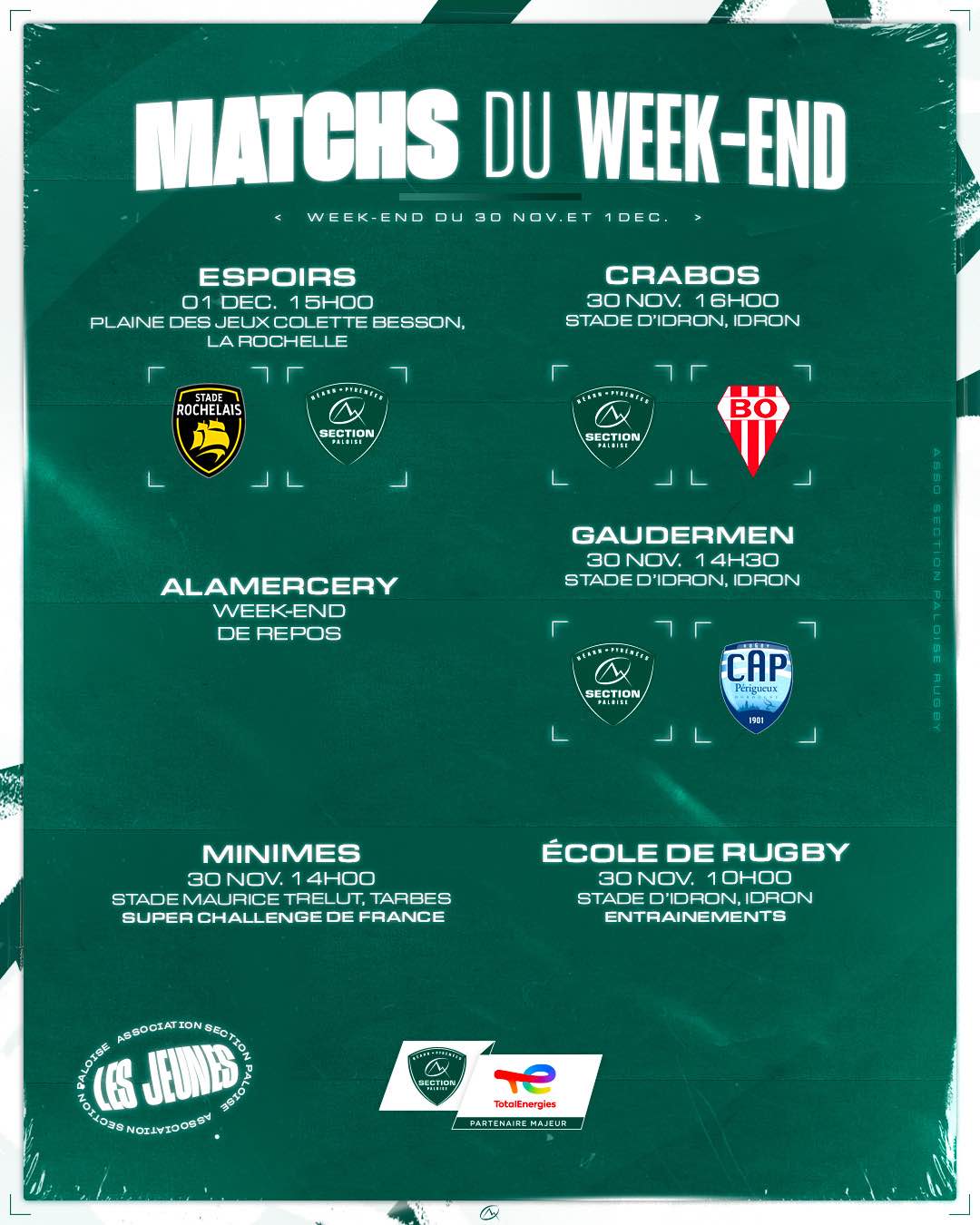 Programme jeunes 3011 0112